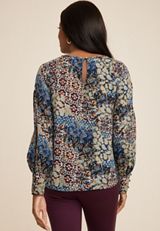 Fallon Patchwork Blouse, C1756, small