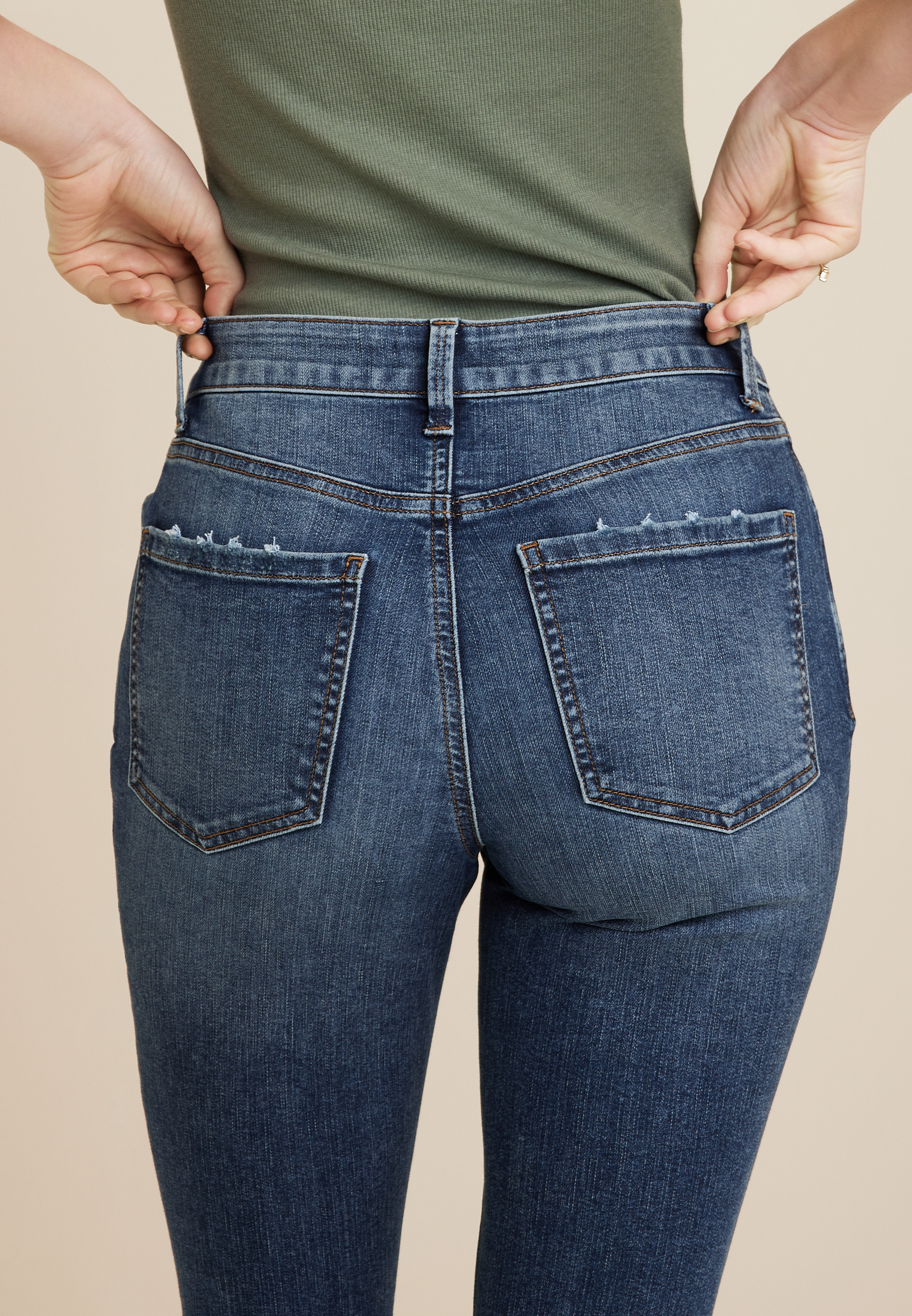 m jeans by maurices™ Everflex™ High Rise Curvy Slim Boot Jean