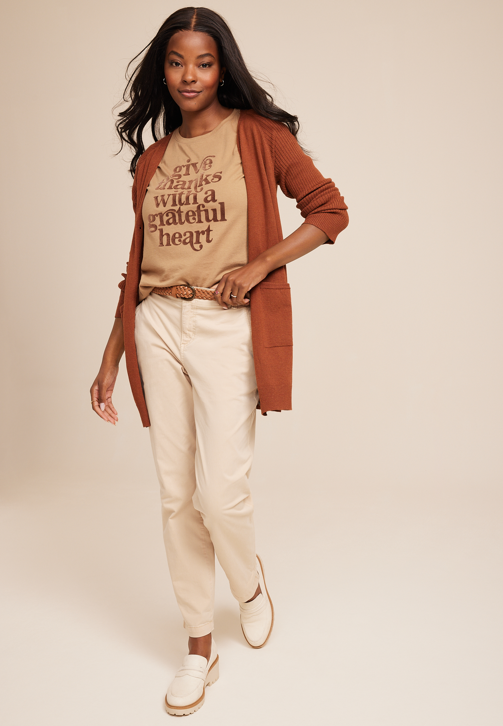 Give Thanks With A Grateful Heart Graphic Tee, C9193, large