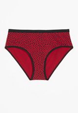 True Stretch Jersey Polka Dot Hipster Panty, C2842, small