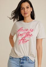 Love Is In The Air Relaxed Fit Graphic Tee, C3348, small