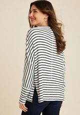 Sylvan Striped Tunic Top, C1756, small