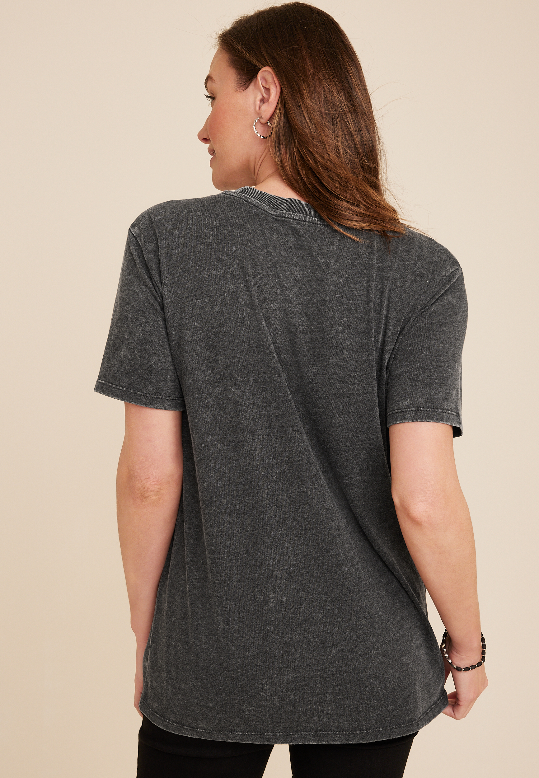 Fender Oversized Fit Graphic Tee, BLACK, large
