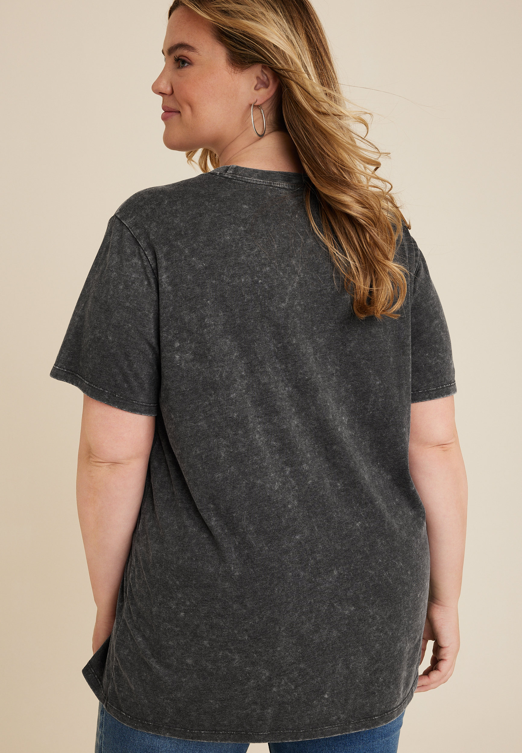 Plus Size Fender Oversized Graphic Tee, C106, large