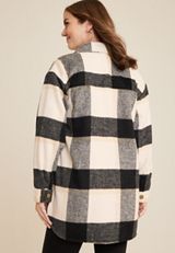 Buffalo Plaid Shacket, C3986, small