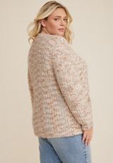 Plus Size Popo Shimmer Cardigan, C9081, small
