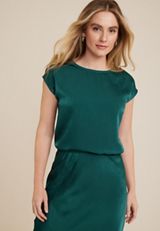 edgely&trade; Satin Front Tee, C9041, small