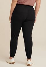 Plus Size Cloud Stretch High Rise Jogger, C106, small
