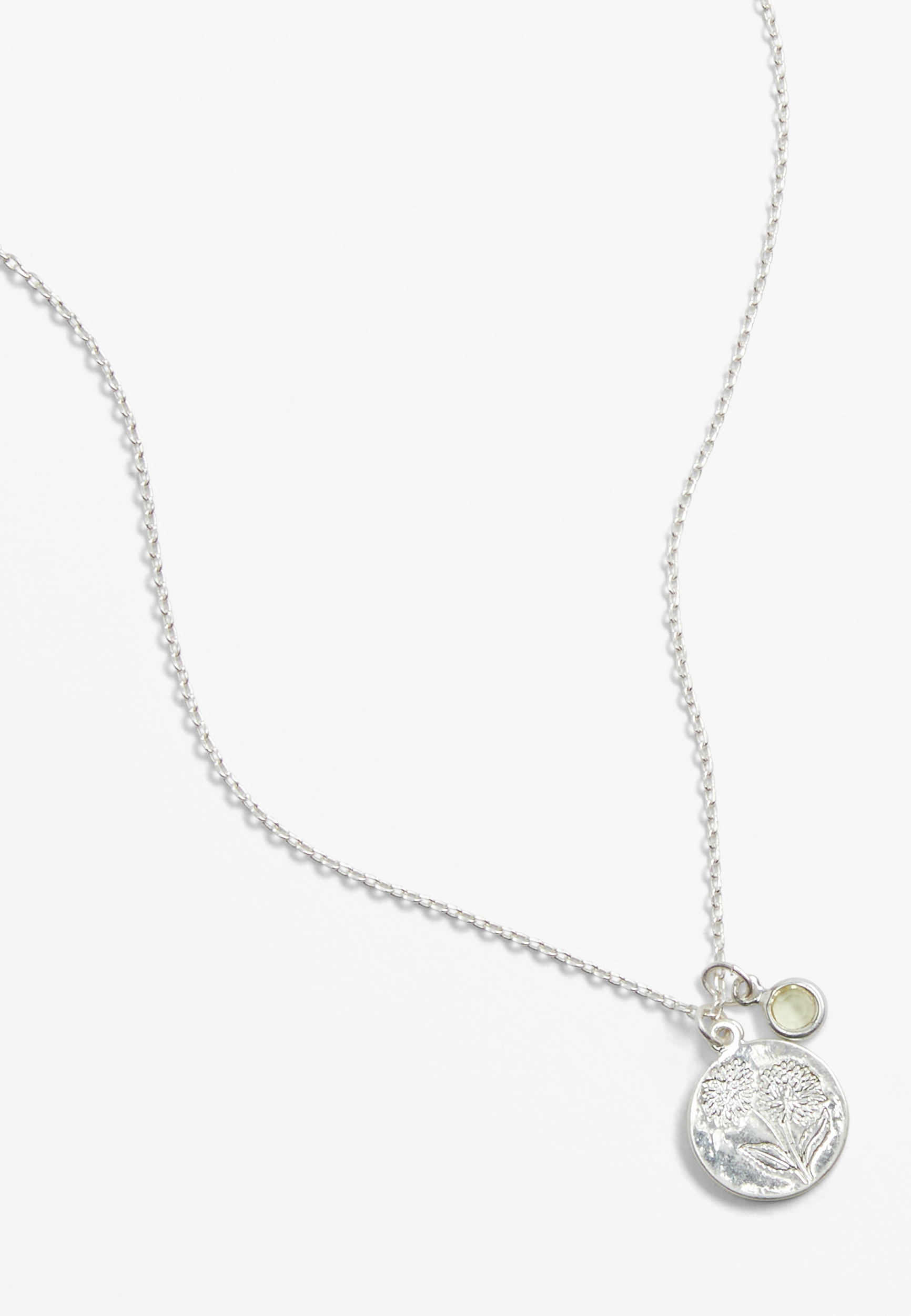 November Birthstone Necklace, , large