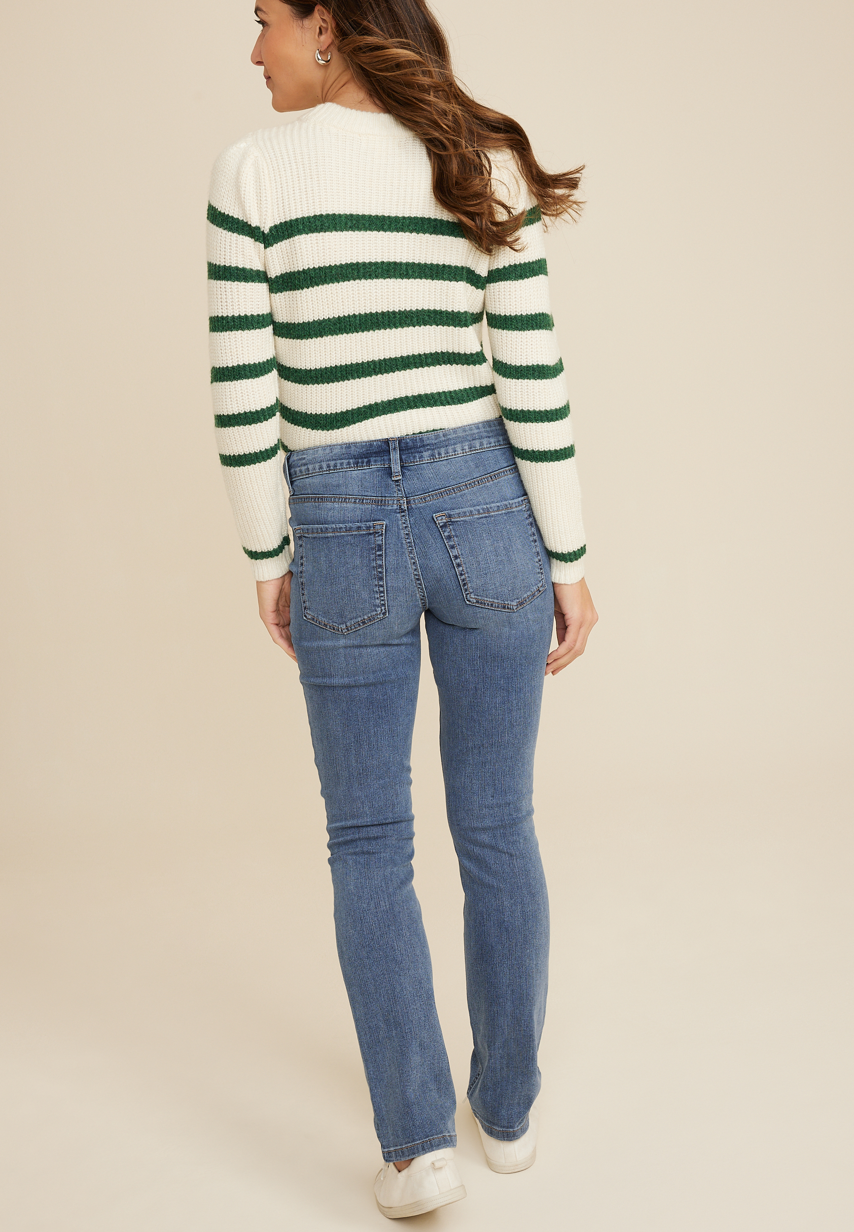 m jeans by maurices&trade; Classic Mid Rise Slim Straight Jean, C3337, large