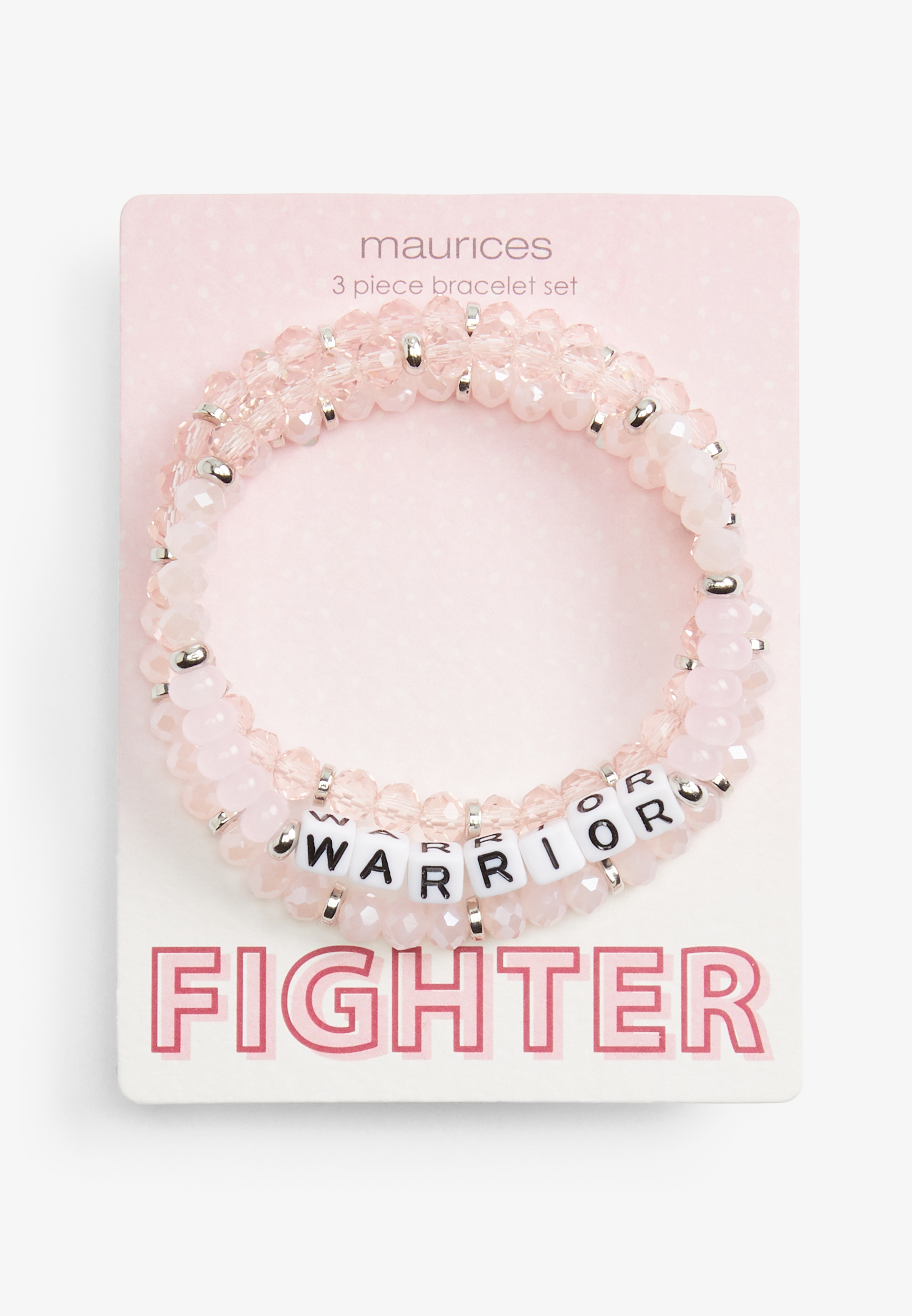 Little Words Project Breast Cancer Awareness Bracelet