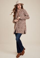 Zebra Coatigan, C9288, small