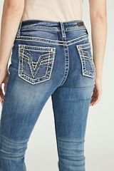 Vigoss&reg; Heritage Mid Rise Bootcut Jean, C3337, small
