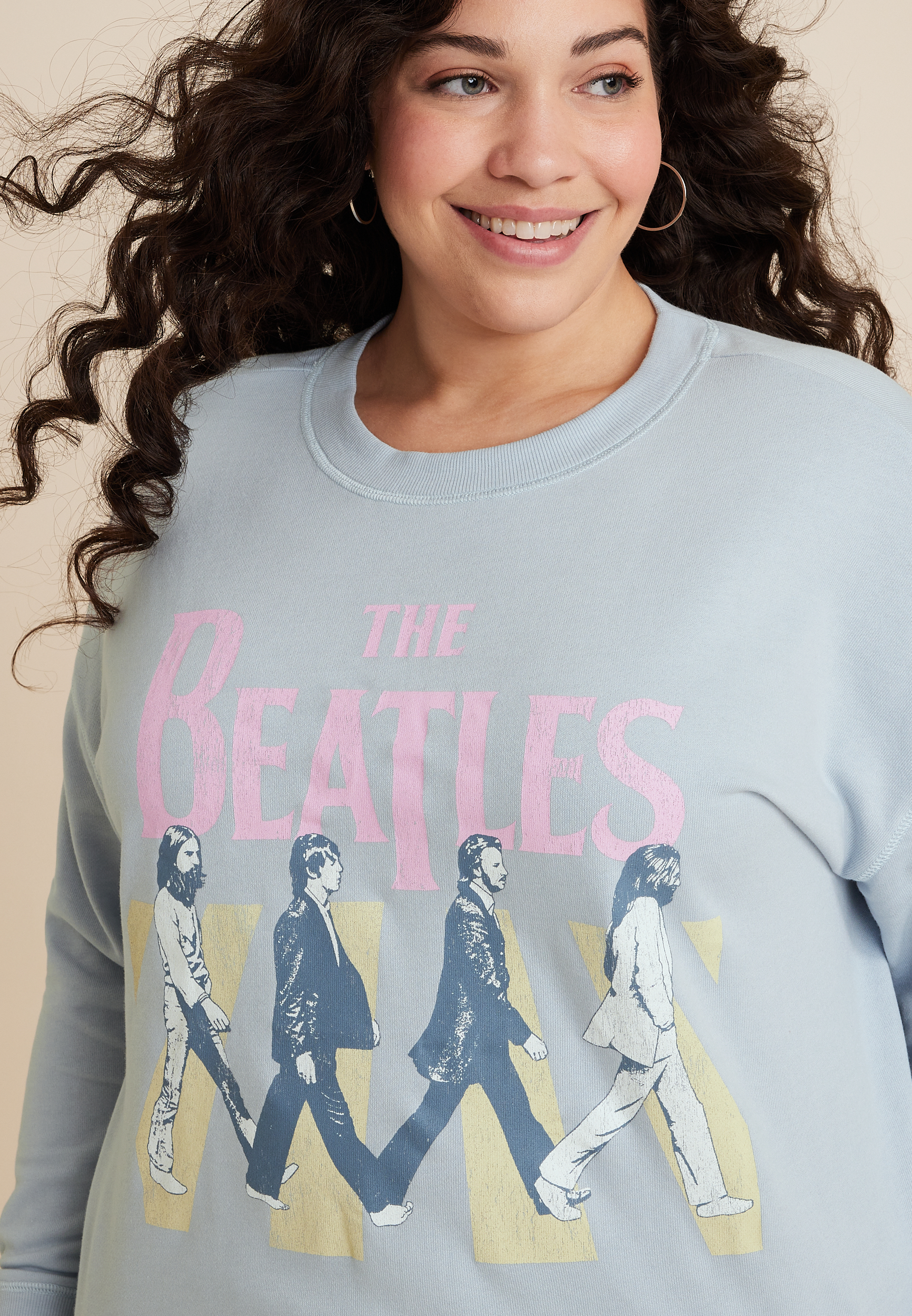 Plus Size Beatles Sweatshirt, C9249, large