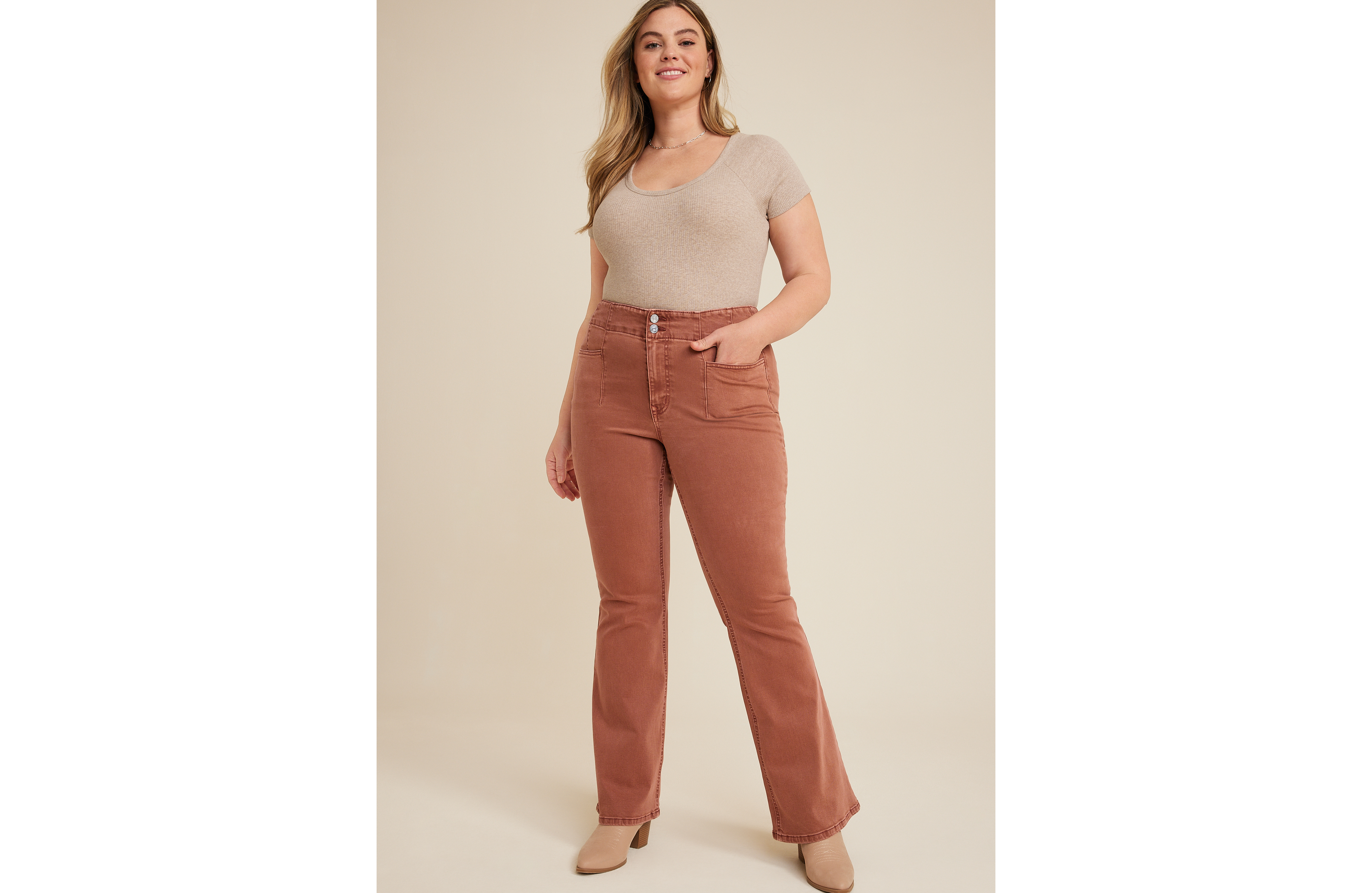 Plus m jeans by maurices™ Sculptress High Rise Flare Jean