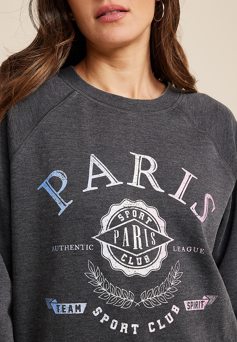 Gray Paris Sport Club Sweatshirt