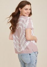Heart Tie Dye Graphic Tee, C9081, small