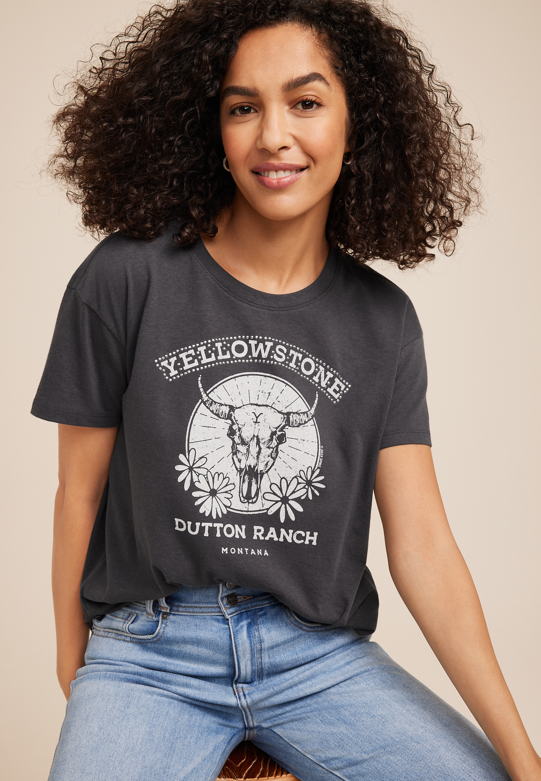 Yellowstone Graphic Tee, C1876, large
