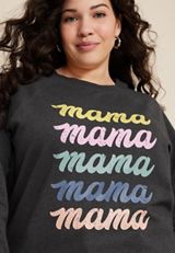 Plus Size Mama Sweatshirt, C125, small