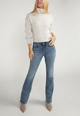 Silver Jeans Co.&reg; Suki Curvy Mid Rise Slim Boot Jean, C3337, small