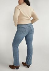 Plus Size Silver Jeans Co.&reg; Suki Slim Boot Curvy Mid Rise Jean, C3337, small
