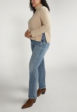 Plus Size Silver Jeans Co.&reg; Suki Slim Boot Curvy Mid Rise Jean, C3337, small