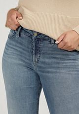 Plus Size Silver Jeans Co.&reg; Suki Slim Boot Curvy Mid Rise Jean, C3337, small