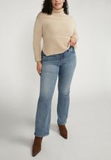 Plus Size Silver Jeans Co.&reg; Suki Slim Boot Curvy Mid Rise Jean, C3337, small