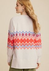 Willowsoft Fair Isle Sweatshirt, C2445, small