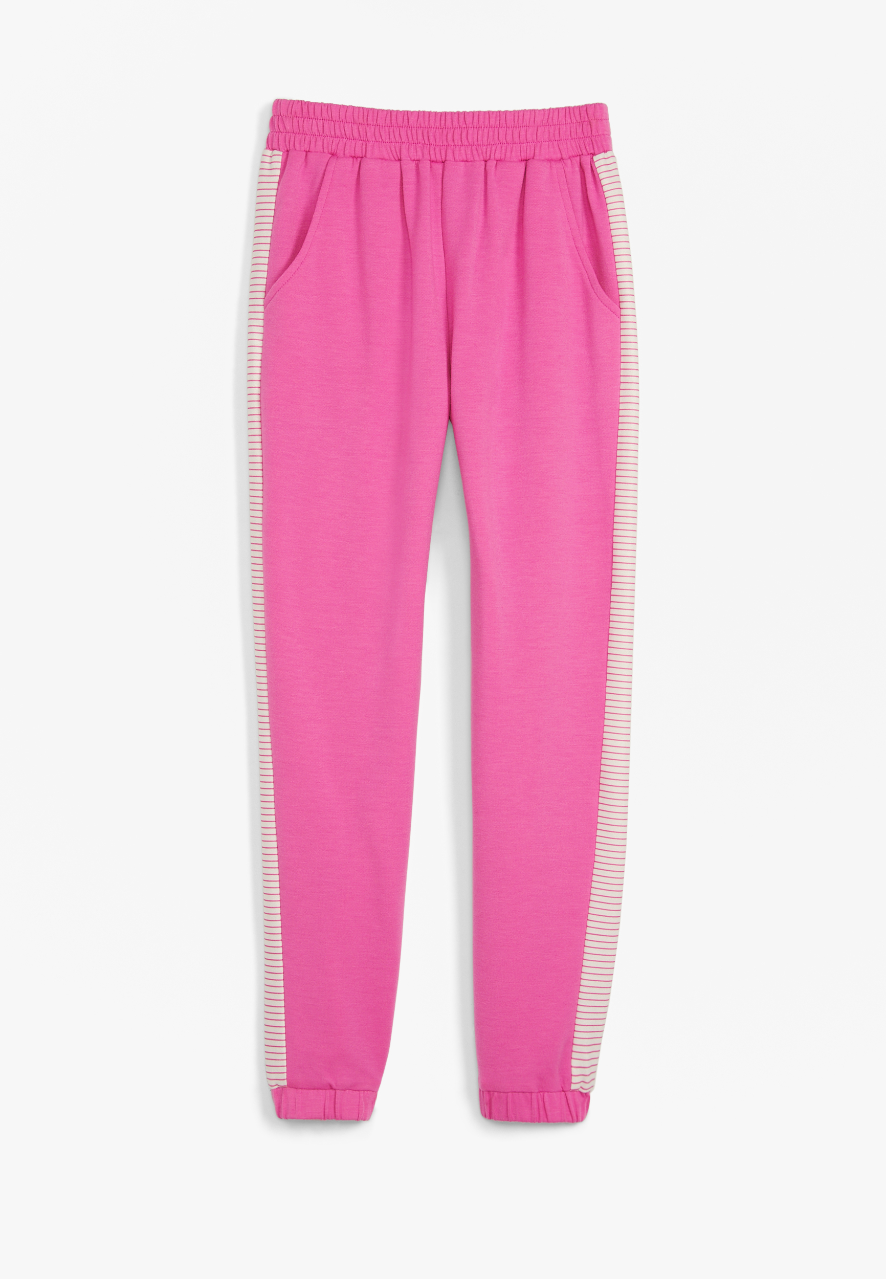 Buy Girls Pink Mid Rise Velvet Wide Leg Co-ord Pants Online at KidsOnly