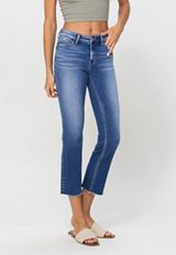 Vervet&trade; Mid Rise Straight Ankle Jean, C258, small