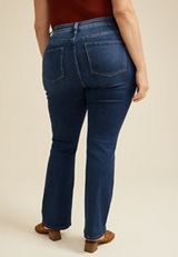 Plus Size VERVET&trade; Bootcut High Rise Jean, DARK SANDBLAST, small
