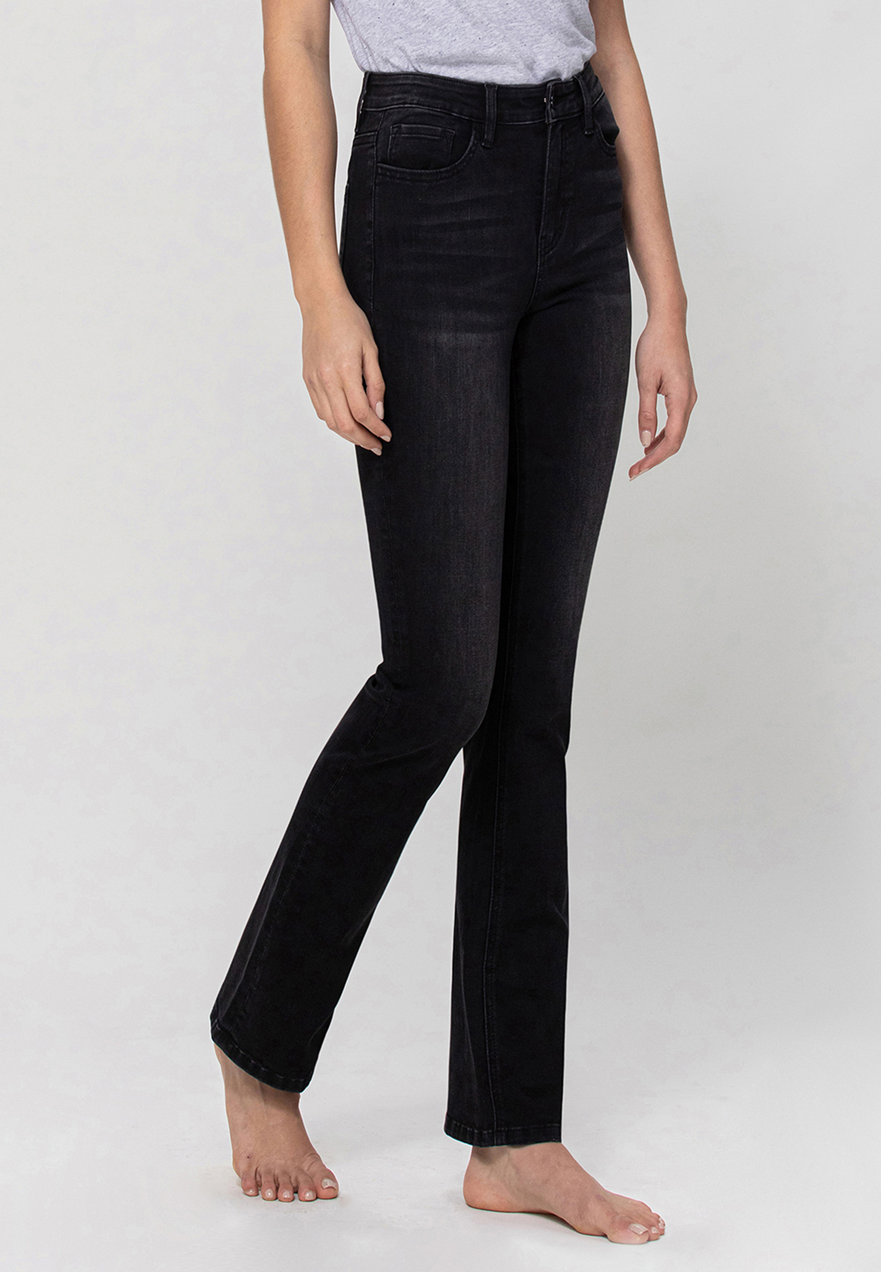 Flying Monkey&trade; Slim Boot High Rise Jean, C106, large