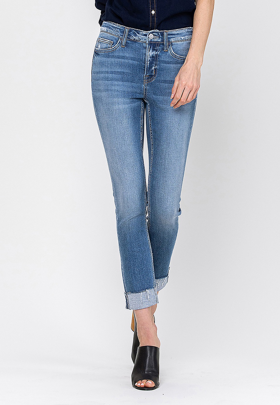 Flying Monkey Ultra High Rise Straight Jean - Women's Jeans in Make A Move