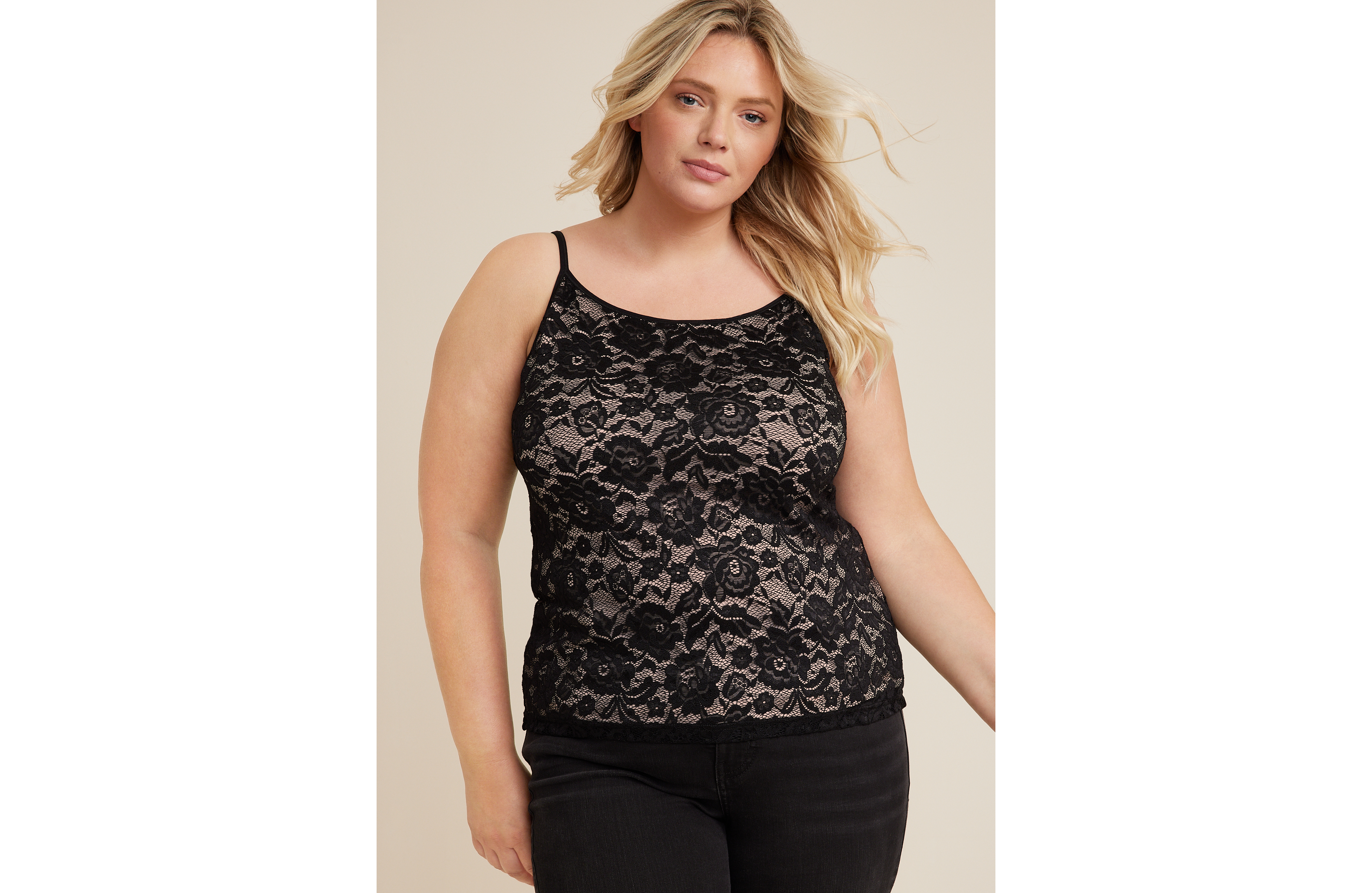 Plus Lace Cami