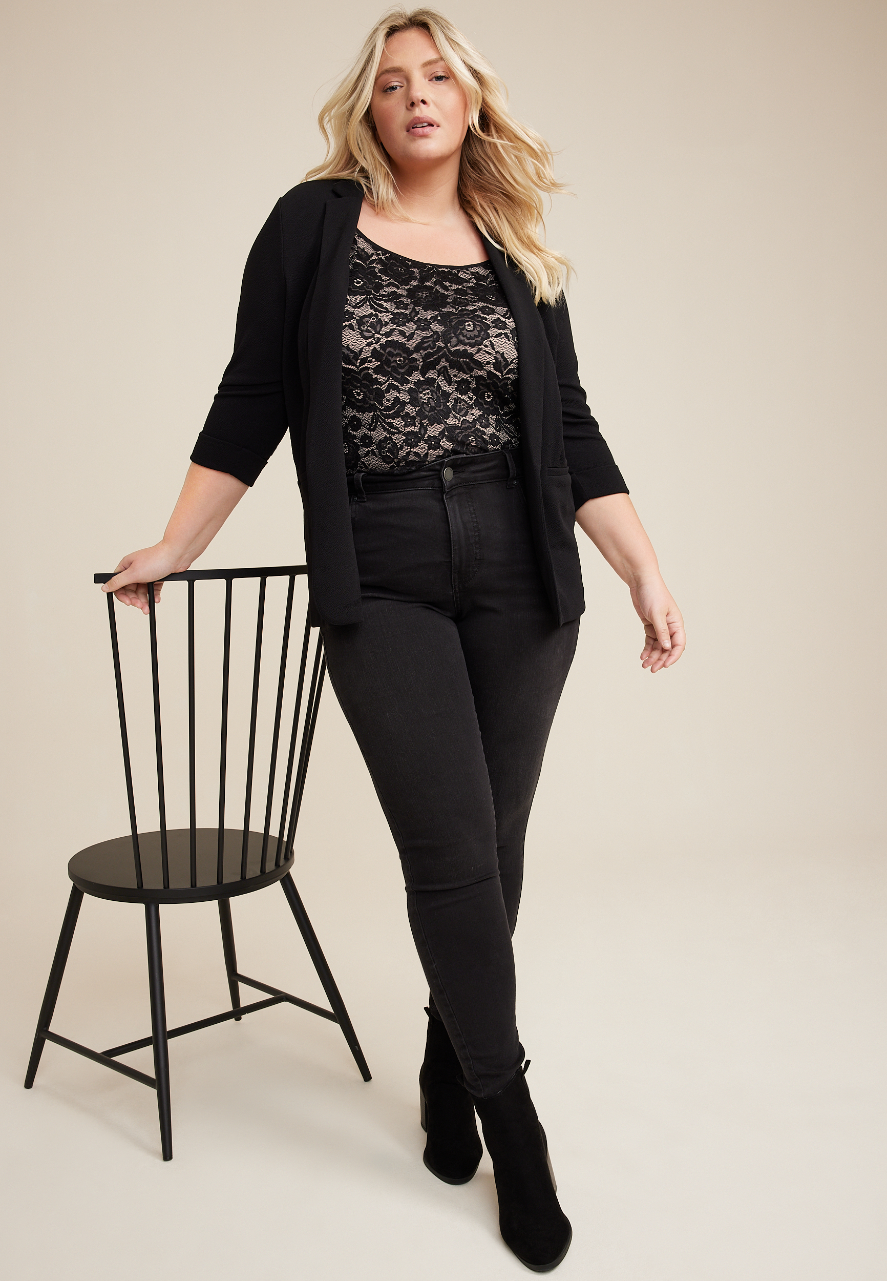 Plus Lace Cami