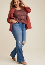 Plus Size Lace Cami, C894, small
