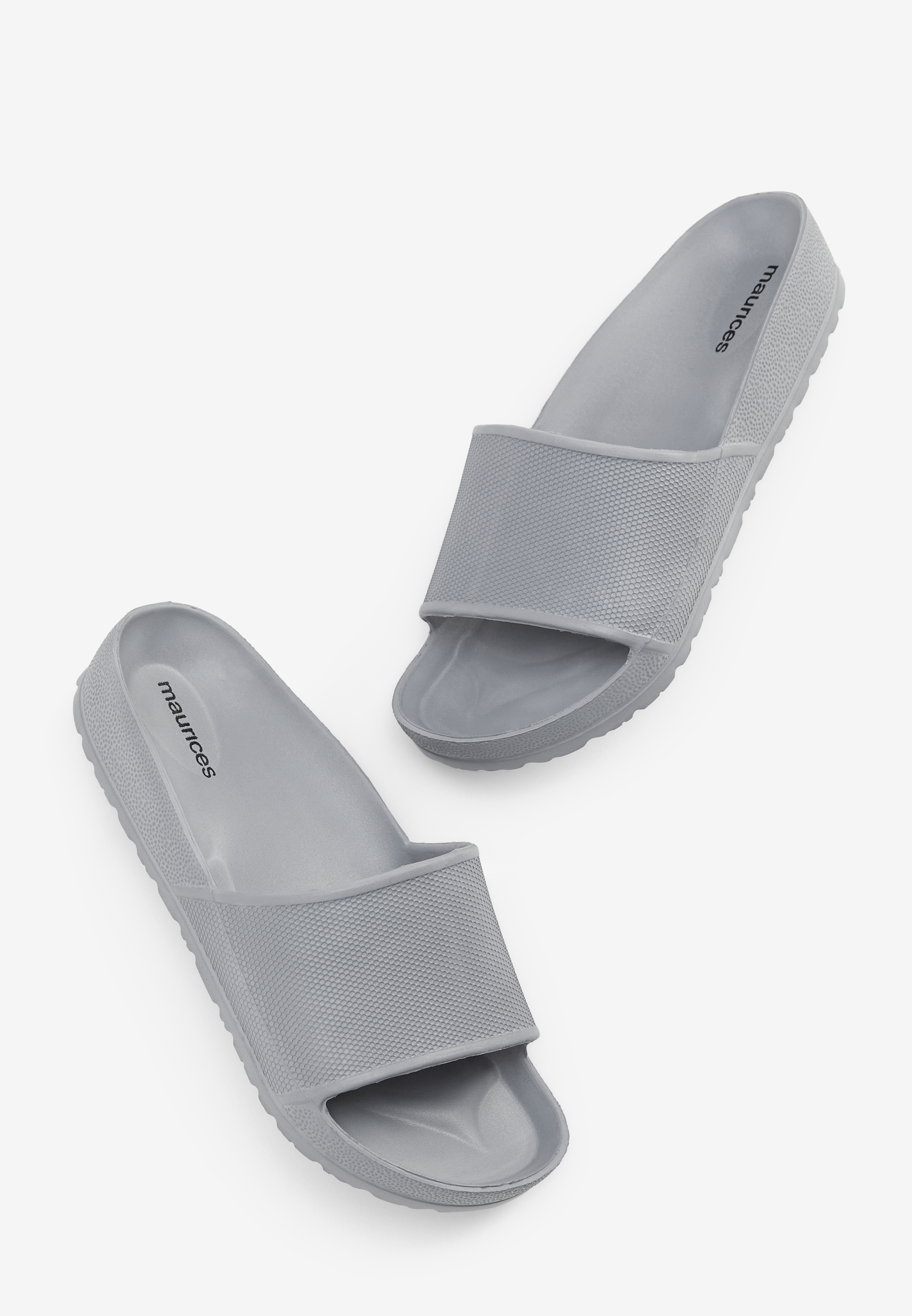 Rory Slide Sandal, GRAY, large