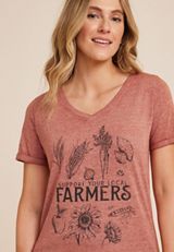 Support Your Local Farmers Graphic Tee, C5436, small