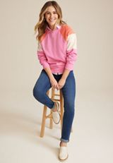 Colorblock Sweatshirt, C9345, small