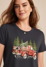 Holiday Truck Graphic Tee, C1876, small