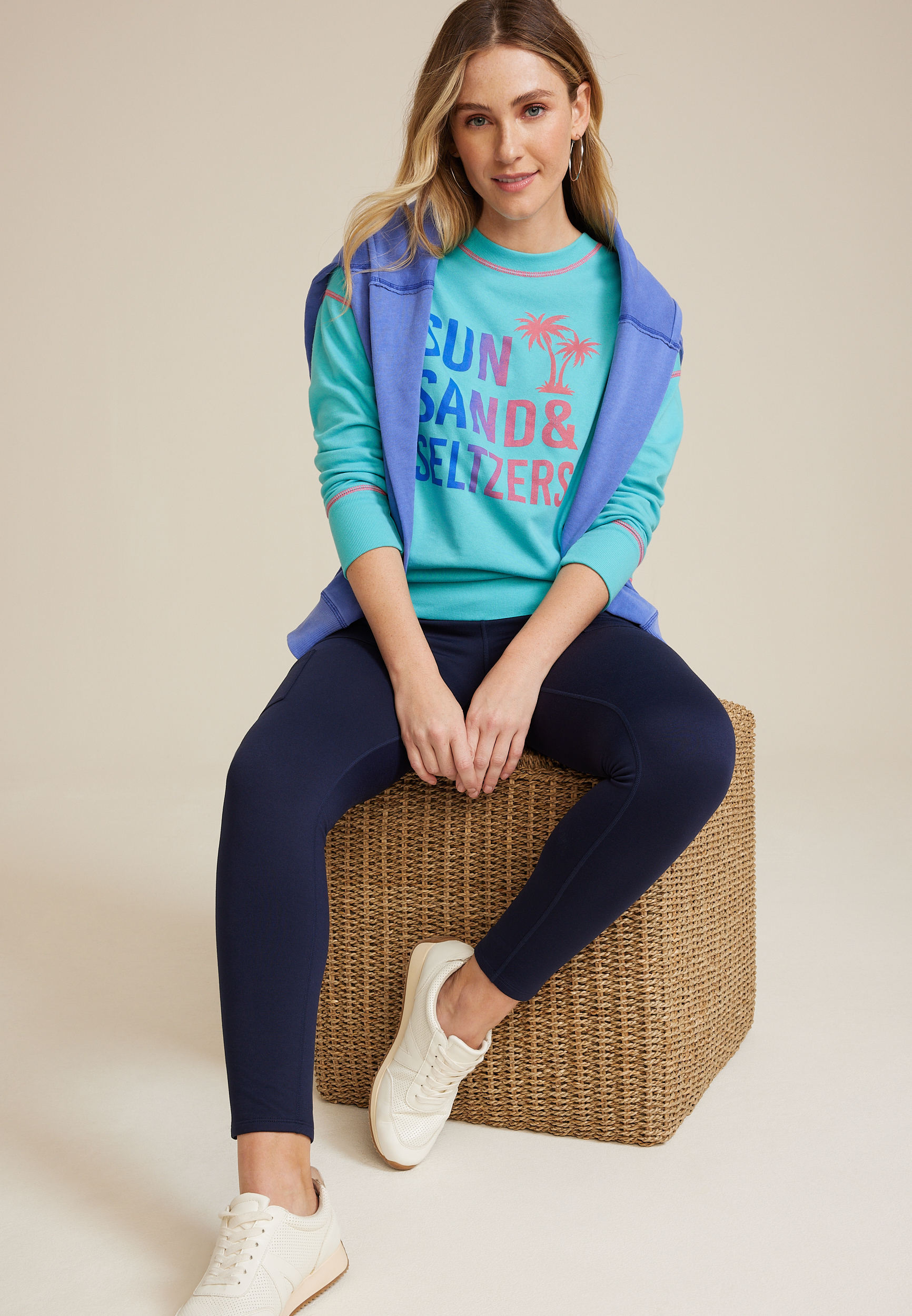Sun Sand And Seltzers Sweatshirt, C4820, large