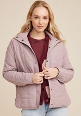 Quilted Bomber Jacket, C313, small