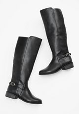 Helen Wide Calf Tall Riding Boot, C106, small