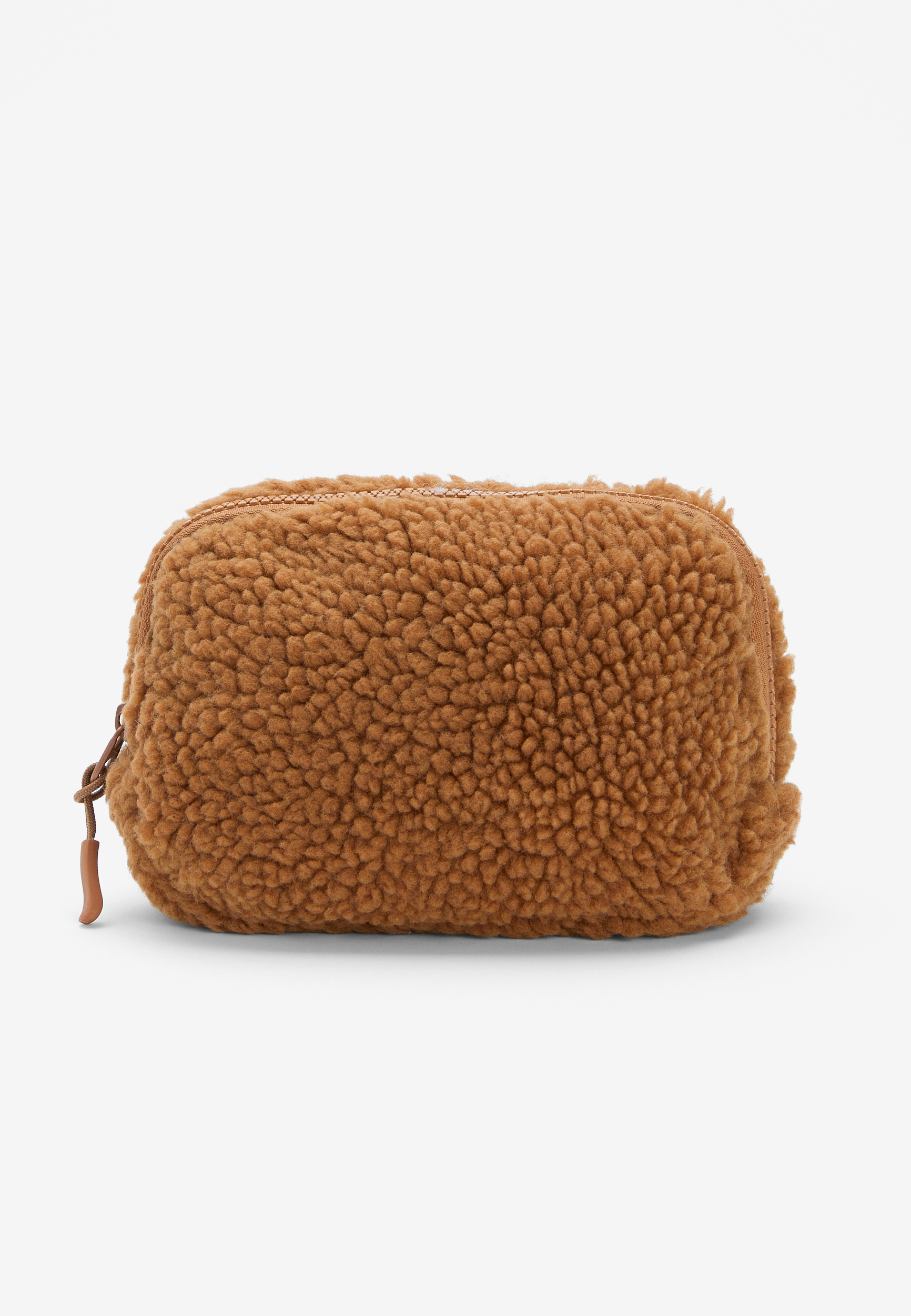 Teddy Sherpa Crossbody Belt Bag, C1144, large