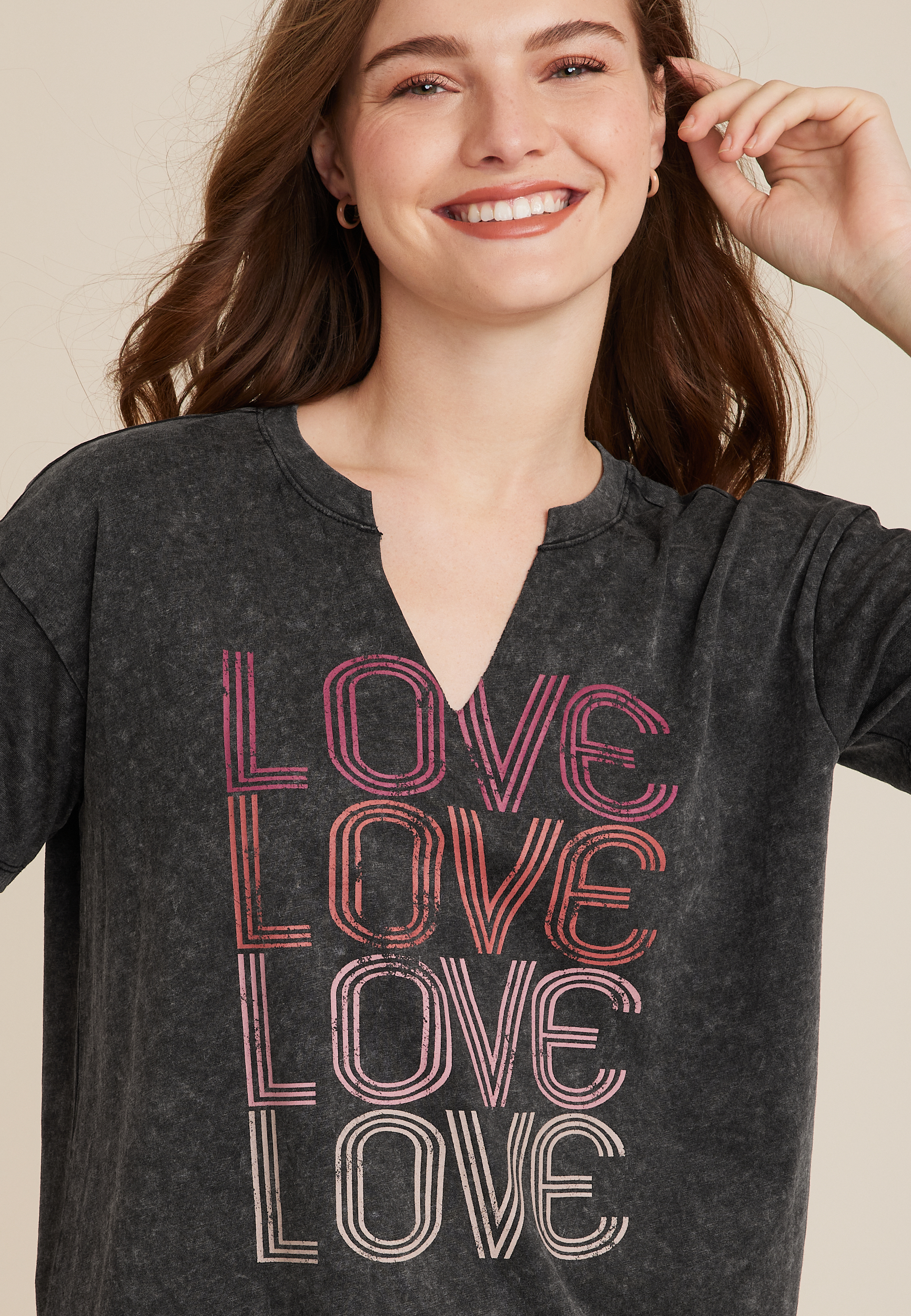 Love Graphic Tee, C106, large