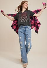 Love Graphic Tee, C106, small