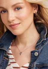 Silver Mama Pendant Necklace, , small