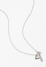 Silver Mama Pendant Necklace, , small