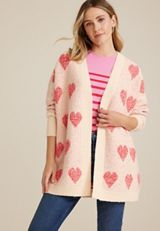 Teddy Heart Cardigan, C3986, small